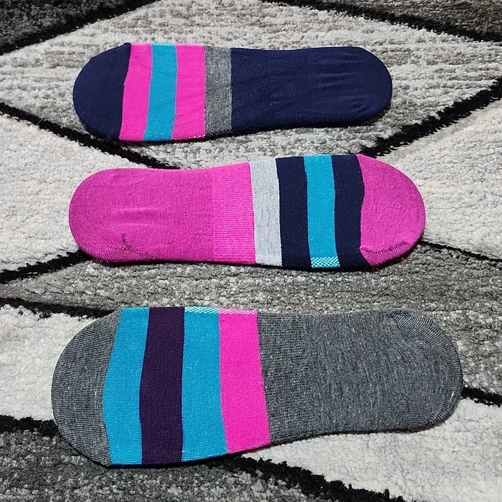 NO-SHOW ANKLE- ATHLETIC LOW-CUT- CUSHIONED SLIPPER SOCKS BUNDLE PRICE FIRM